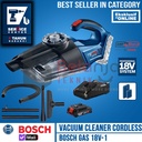 Bosch Vacuum Cleaner Cordless Gas 18V-Li Sedot Debu Baterai 18 V 2 AH