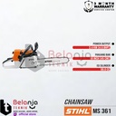 STIHL Chainsaw MS 361 18 Inch Mesin Potong Kayu MS361 Gergaji Kayu 18"
