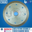 Bosch Diamond Wheel Ceramic Turbo Best 4 Inch Mata Potong Keramik 4"