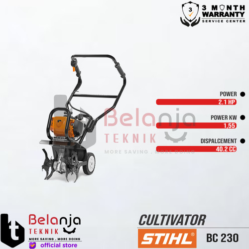 Stihl Cultivator Power Weeder BC 230 Mesin Penggembur Tanah BC230