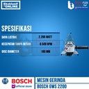 Bosch Mesin Gerinda Tangan GWS 2200-180 2200 Watt 7 Inch Angle Grinder