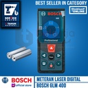 BOSCH Rangefinder Laser Digital GLM 400 Meteran Pengukur 40 Meter 40M