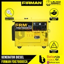 Firman Generator Diesel FDG 7800 ECA 5000 Watt Mesin Genset Diesel