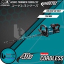 Makita Hedge Trimmer Cordless UH007GZ 40V Potong Dahan Baterai 750MM