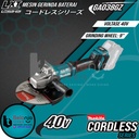 Makita Mesin Gerinda Baterai GA038GZ Cordless Angle Grinder 9 Inch 40V