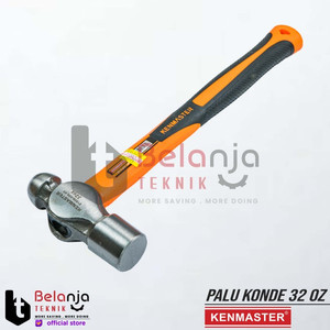 Kenmaster Palu Tukang Martil Konde Gagang Fiber 32OZ Palu Tukang 32OZ