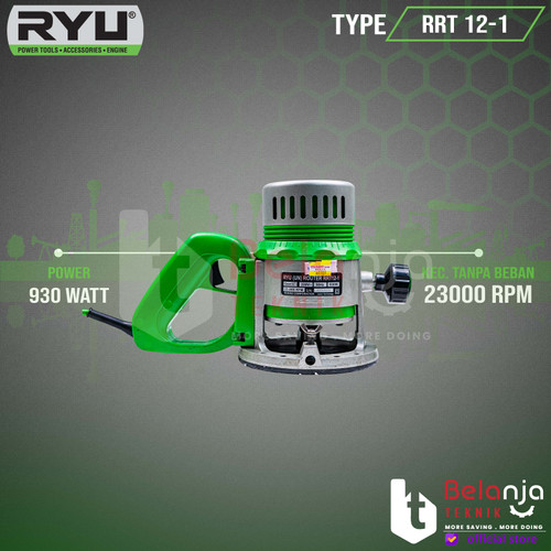 Ryu Mesin Profil Router Listrik RRT 12-1 440 Watt Wood Trimmer RRT12-1