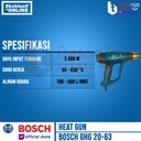 Bosch Hot Gun GHG 20-63 FE Mesin Pemanas Listrik 2000W Digital 4Nozzle