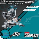 Makita Mesin Gergaji Potong Kayu LS002GZ 40V Mitter Saw Slide Cordless