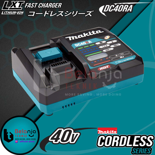 Makita Battery Fast Charger DC40RA Baterai Lithium-Ion 40V DC 40 RA