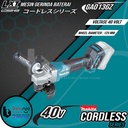 Makita Mesin Gerinda Baterai Cordless GA013GZ Angle Grinder 5 Inch 40V