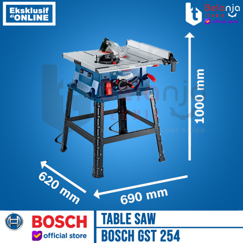 Bosch Table Saw GTS 254 Professional 10" Inch Gergaji Potong Kayu 10