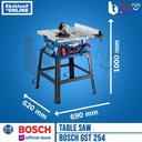 Bosch Table Saw GTS 254 Professional 10" Inch Gergaji Potong Kayu 10