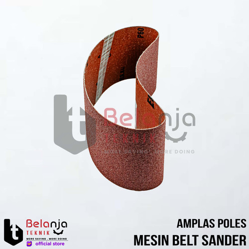 Amplas Poles Mesin Belt Sander Ukuran 4 X 24 Inch Grit 150 4" X 24" In