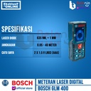 BOSCH Rangefinder Laser Digital GLM 400 Meteran Pengukur 40 Meter 40M
