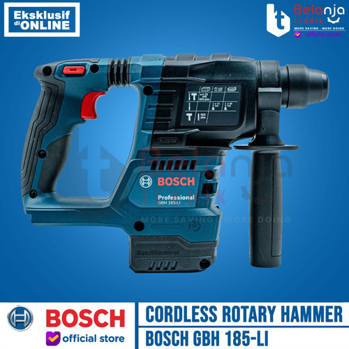 Bosch Rotary Hammer Cordless GBH 180-Li Mesin Bor Beton Unit Only 18V