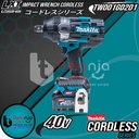 Makita Impact Wrench Cordless TW001GD201 Mesin Pembuka Baut Set 40 V