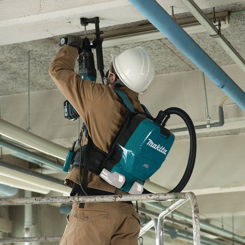 MAKITA Backpack Vacuum Cleaner Cordless DVC260Z Mesin Penghisap Debu