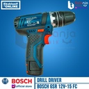 Bosch Bor Obeng Baterai Cordless Drill With Flexiclick GSR 12V-15 FC