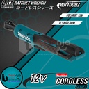 Makita Ratchet Baterai Cordless WR100DZ Rachet Sock 12V Socket Sok