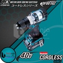 Makita Mesin Bor Obeng Baterai Cordless Driver Drill DF001GZ 40 Volt