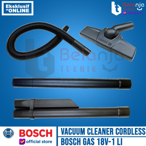 Bosch Vacuum Cleaner Cordless Gas 18V-Li Sedot Debu Baterai 18 V 2 AH