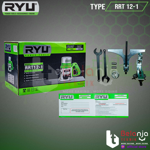 Ryu Mesin Profil Router Listrik RRT 12-1 440 Watt Wood Trimmer RRT12-1