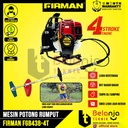 Firman Mesin Potong Rumput Gendong FGB 438 Brush Cutter 4 Tak FGB438