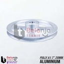 Pully Aluminium A 1 Jalur 7 Inch As 20 Mm Pulley Puli A1 7" As 20mm