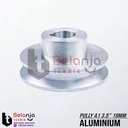 Pully Aluminium A 1 Jalur 3.5 Inch As 19 Mm Pulley Puli A1 3.5" 19mm