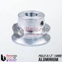 Pully Aluminium A 1 Jalur 2 Inch As 14 Mm Pulley Puli A1 2" As 14mm