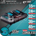 Makita Lithium-Ion Dual Port Fast Charger DC18RD 18V LXT DC 18 RD wFan