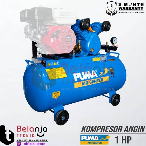 PUMA Mesin Kompresor Angin 1 HP Air Compressor PUK1090A 1HP Body Only