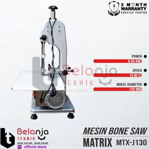 Matrix Mesin Bone Saw Pemotong Daging Tulang Beku MTX J130 Bonesaw