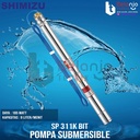 Shimizu Pompa Satelit Submersible SP 311K BIT 0.33 HP 2 Inch dan Kabel