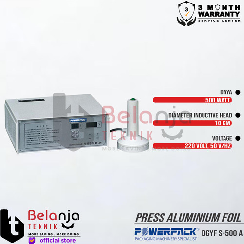 Powerpack Press Aluminium Foil DGYF S-500 A Electro Magnetic S500A
