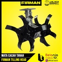 Firman Traktor Mini Tilling Head Mata Pencacah Tanah As 26 MM Kotak