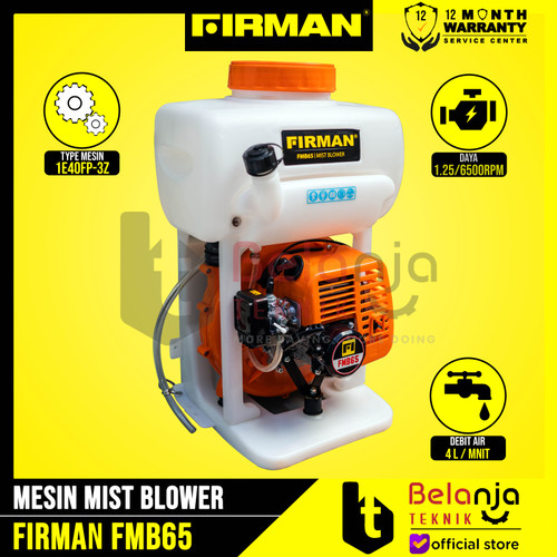 Firman Mist Blower FMB 65 2 Tak Mesin Semprot Hama Disinfektan FMB65