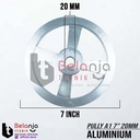 Pully Aluminium A 1 Jalur 7 Inch As 20 Mm Pulley Puli A1 7" As 20mm
