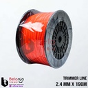 Pro Quip Tali Senar Potong Rumput 2.4 MM X 190 Meter Trimmer Line Square