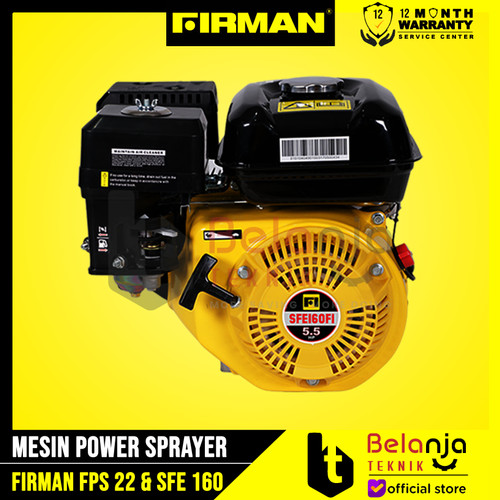 Firman Mesin Power Sprayer FPS 22 Mesin Firman SFE 160 Set Siap Pakai