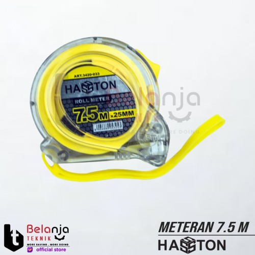 Hasston Prohex Meteran 7.5 Meter X 25 MM Roll Meter Measuring Tape
