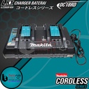 Makita Lithium-Ion Dual Port Fast Charger DC18RD 18V LXT DC 18 RD wFan