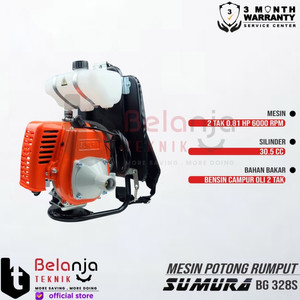 Sumura Mesin Rumput Gendong BG 328 s Brush Cutter BG328s 328s 2 Tak