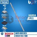 Bosch Mata Bor Besi 2mm HSS-G HSS G 2 mm Metal Drill Bits Bosch