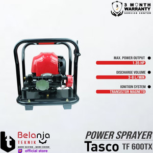 Tasco Mesin Steam Cuci Mobil 4 Tak TF 600 TX Sprayer Portable TF600TX