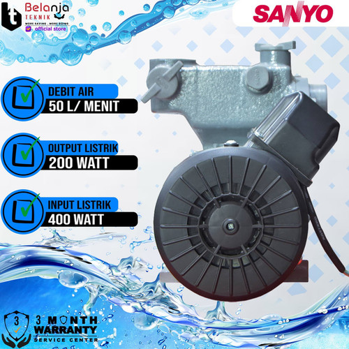 Sanyo Pompa Air Manual PWH 236 C 9 Meter Water Pump PWH236C 200 Watt