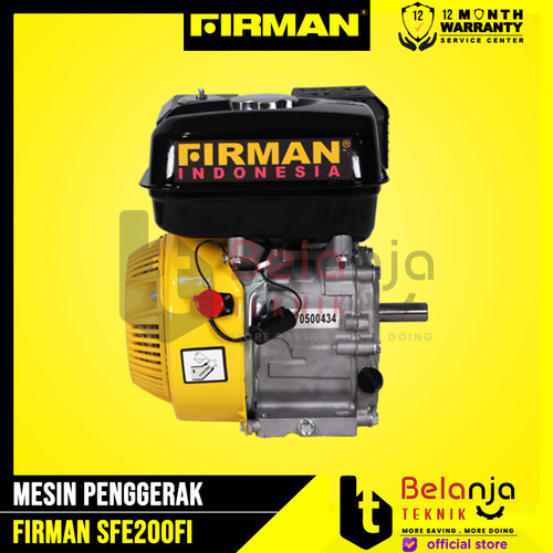 Firman Mesin Penggerak Serbaguna Bensin SFE 200 6,5HP Engine SFE200