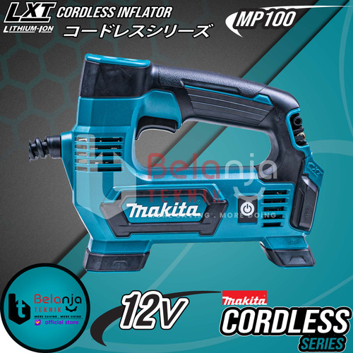 Makita Cordless Inflator MP100 SET Pompa Ban Alat Isi Angin MP 100 12V