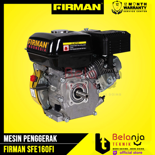 Firman Mesin Penggerak Serbaguna Bensin SFE 160 5,5HP Engine SFE160